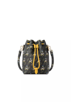 FION Donald Duck Monogram Bucket Bag