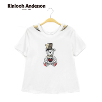 【Kinloch Anderson】小熊印花上衣 金安德森女裝(白)