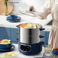 Bear Electric Steamer Multi-function Intelligent Stainless Steel Steam Cooker Electric Cooker Steamer Cooker Food Steamer