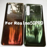 X50 Pro Battery Cover for Realme, Back Glass, Rear Door Housing Case, High Quality Cover, 5G, 6.44"
