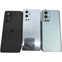 Original For OnePlus 9 Pro Battery Cover Glass Panel Rear Door Housing Case Oneplus 9Pro Back Cover With Camera Lens With CE