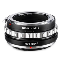 K&amp;F Concept N/G-NIK Z Adapter Lens Adapter for Nikon G Mount to Nikon Nik Z Mount Camera Zfc Z30 Z50 Z5 Z6 Z6II Z7 Z7II Z8 Z9