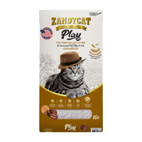 ทรายแมวภูเขาไฟ สำหรับแมว สูตรอ่อนโยน กลิ่น Latte Coffee 10 kg