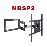 NB超薄 65~85吋 電視懸臂架.(二段式單臂)【NBSP2】