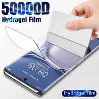 Hydrogel Film For Huawei P30 P40 P50 P60 Pro P30 P40 Lite E Screen Film For Huawei P Smart 2021 2020 Z S Mate 30 20 10 Lite