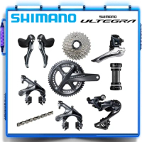 SHIMANO ULTEGRA R8000 Derailleurs 2X11Speed Groupset ROAD Bicycle Crankset 50-34T 53-39T 170MM 11-25T 11-28T Cassette