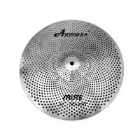 ARBOREA Low Volume Cymbals general-quality cymbal 1 piece of 10" Splash Cymbal for practice practice cymbal