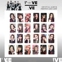 KPOP IVE Live Recording Phtocards I AM Album Selfie LOMO Cards WonYoung YuJin Pre-Order Benefits SOUNDWAVE Cards DIVE Fans Gifts