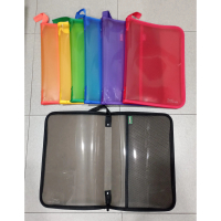 Map File Plastik Resleting Zipper File Jaring Folio / F4 TOPLA 1828