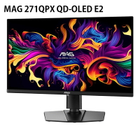 米特3C數位–MSI微星 MAG 271QPX QD-OLED E2 27型 2K 240Hz HDR電競螢幕