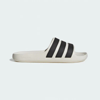 【adidas 愛迪達】拖鞋 男鞋 女鞋 運動 ADILETTE FLOW 米白黑 IG6858