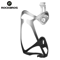 ROCKBROS Bicycle Bottle Cage PC Colorful Ultralight Electroplating MTB Cycling Kettle Holder Integrally Molded Bike Accessories