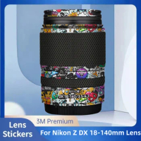 For Nikon Z DX 18-140mm F3.5-6.3 VR Decal Skin Vinyl Wrap Film Lens Body Protective Sticker Coat For NIKKOR 18-140 3.5-6.3
