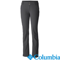 《台南悠活運動家》Columbia 美國 女防潑防曬50長褲 碳黑色 UAL87610