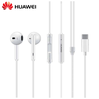 [Ready stock] original Huawei cm33 in-ear earphone USB Type-C hearphone headset mic volume for Huawe