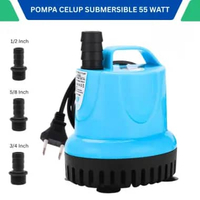 Pompa Air Celup Kolam, Toren, Pompa Akuarium 55 Watt Mesin Air Submersible Pompa Kolam Sirkulasi Air