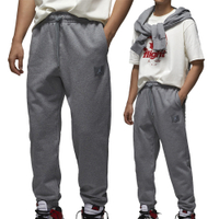 Nike J FLT FLC Pant 男款 灰色 喬丹 運動 休閒 抽繩 縮口 棉褲 加絨 長褲 FV7252-091