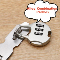 Zinc Alloy Small 3-digit Password Combination Padlock Suitcase Backpack Locker Smart Lock Password Key Anti-theft Lock Ing