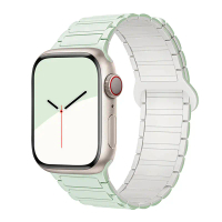 Tali Jam Tangan, Serasi dengan Jam Tangan Apple S10, iWatch S9, 42 / 46 / 49 / 45MM, S8, Silikon, Ma