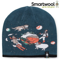 Smartwool 孩童美麗諾羊太空探險Print毛帽/兒童毛帽/保暖帽 SW016755 150 彩色