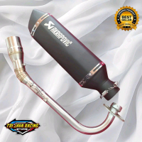 Knalpot racing Akrapovic motor Vario beat pcx Scoopy nmax aerox lexi mio suara bas adem