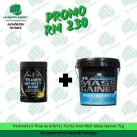 Combo Thanos Infinity Pump + M16 Mass Gainer 2kg