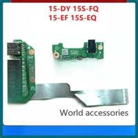 For HP 15-DY 15S-FQ 15-EF 15S-EQ Laptop USB Switch Board Audio Jack SD Card Reader Board DA0P5DTB8B0 DA0P5FTB6A0 DA0P5DTH8B0