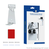 สําหรับ PS5/5 Slim Controller Holder หูฟังตะขอสําหรับ PS5/ 5 Slim อุปกรณ์เสริมและ Pulse 3D Elite ชุด
