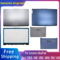 New For Lenovo Ideapad Slim 3 15IRU8 / IAN8 / ABR8 / AMN8 / IRH8 / IAH8; Laptop Accessories Lcd Back Cover/Bottom With LOG
