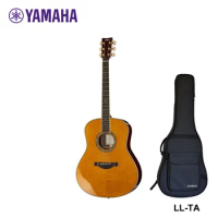 Yamaha LL-TA Professional Acoustic Electric Transacoustic Guitar with Gig Bag