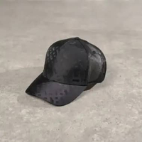 Topi HUGO BOSS SETH B MONOGRAM BLACK CAP 100% ORIGINAL - OS ADJUST