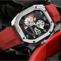 PROMO  BELLEDA 9528 KARET Jam Tangan Pria Tali Karet Anti Air Terbaru Watches