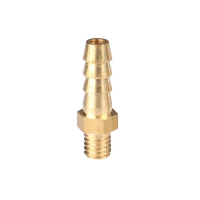 Hot WSDF: Set 5 unit sambungan hos (OD) 2.5 mm, 3 mm, 4 mm, 5 mm, 6 mm, 8 mm, 10 mm; ulir lelaki met