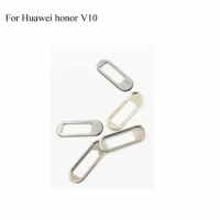 2PCS For Huawei honor V10 Home Button Home Button Mounting Metal Plate Bracket Fastening Clip Cover For Huawei honorV10 V 10
