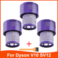 Washable HEPA Filter for Dyson V10 SV12 Cyclone Animal Absolute Total Clean Vacuum Cleaner Replacement Parts Accessories