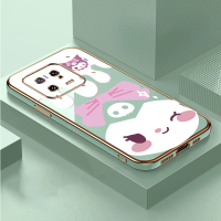 Kartun ungu kulomi phone case for Xiaomi 13,Kuromi pattern,cute,TPU material,Kuromi,cover Casing
