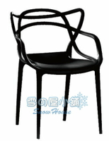 ╭☆雪之屋居家生活館☆╯1706餐椅黑色(PP塑料)BB386-4#3146B