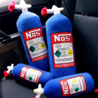 29/45cm NOS Nitrogen Cylinder Headrest Hold Car Waist By A Modified Personality Pillow Cushion For L
