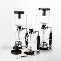 Syphon Pot Glass Siphon Coffee Maker Made China Siphon Vacuum Pot Kitchen Filter Tools 2 cups 3 cups 5cups Syphon Coffee Machine