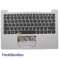 DE German White Keyboard Upper Case Palmrest Shell Cover For Lenovo Ideapad 120S 11 11IAP Winbook S130 130S 11IGM 5CB0P23784