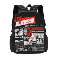 Guns N' Roses Official Lies Bag Backpack For Men Women Girls Teenage Guns Roses Official Lies