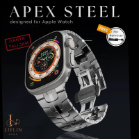 [TALI JAM] APEX STEEL Strap for Apple Watch Ultra 3/2/1 49mm for iwatch Series 11 10 9 8 7 6 5 4 3 2