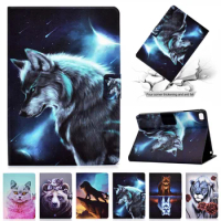 Tablet Cover For Funda iPad Mini 5 Case Color Wolf Fox Animal Cover For Coque iPad Mini 4 3 2 1 Case For iPad Mini 7.9 inch