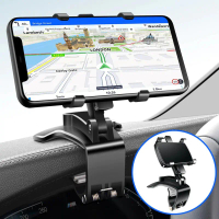DIDIHOU Car Holder Smartphone Mobil Dashboard Bracket - YB20-3 - Black
