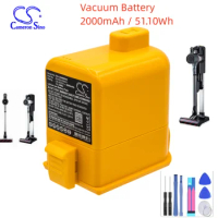 Vacuum 2000mAh Battery For LG EAC63382201 EAC63382202 EAC63382204 EAC63382208 EAC63382211 EAC63758601 MEV65921201 Cord Zero A9