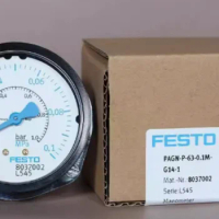 New Original FESTO 50 dial panel 1M pressure gauge PAGN-P-40-1M-G14 8037006 PAGN-P-50-1M-G14 8037008 PAGN-P-63-1M-G14 8037000