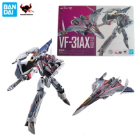 Bandai DX Super Alloy VF-31AX Mira Cleaner Macross Theatrical Version Transformation Anime Action Figures Toy Model Collection