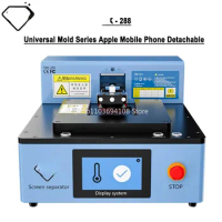 Automatic Intelligent Control Screen Dismantlement Tool for iPhone 5s-13promax 288 Built-in Vacuum Pump LED Screen Separator