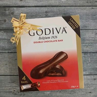 Godiva Double Dark Chocolate Coklat Hitam Cadburry Ferrero Singapore 1pcs