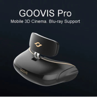 GOOVIS Pro VR Headset 3D Theater Goggles,3D Viewer Support 4K blu-ray Player Sony 1920x1080x2 HD Screen 4K VR Glasses